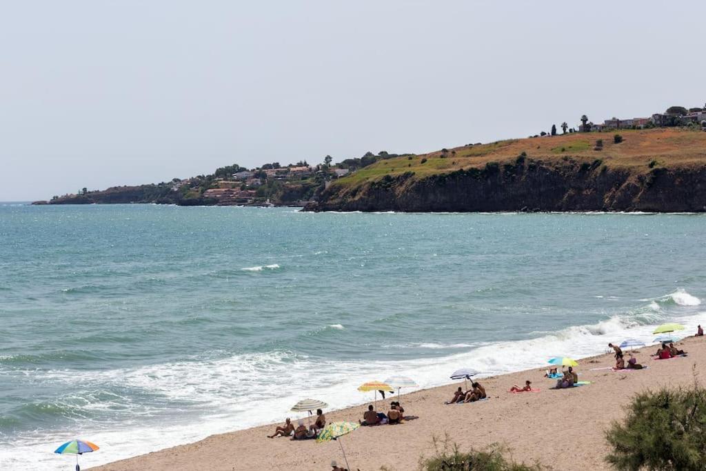 La Casa Sul Mare Villa Agnone Bagni Luaran gambar